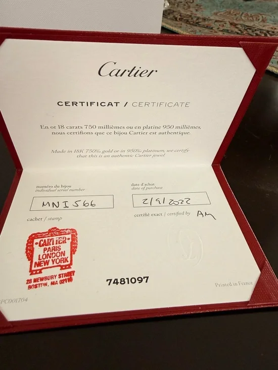 Cartier Trinity Interlocking Ring in Yellow Gold - Picture 5 of 5